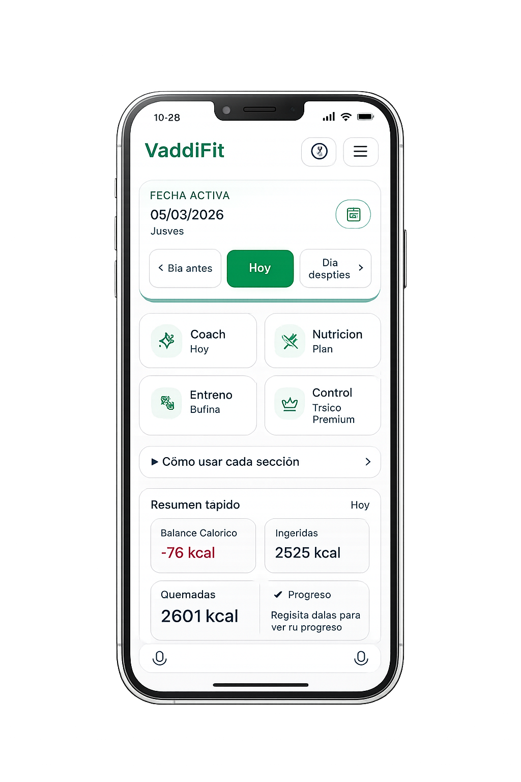VaddiFit app